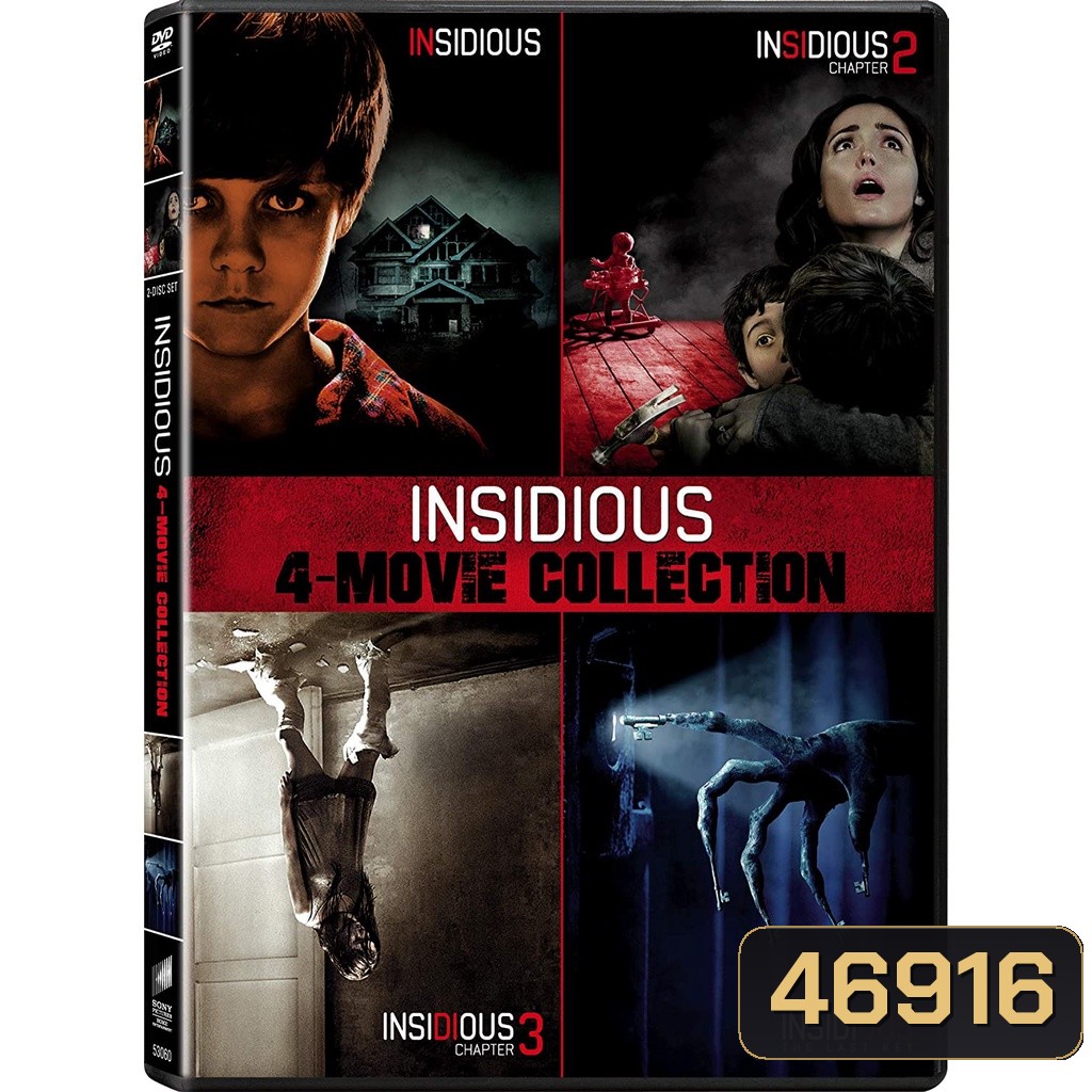 Insidious อินซิเดียส วิญญาณตามติด ภาค 1-4 DVD Master พากย์ไทย