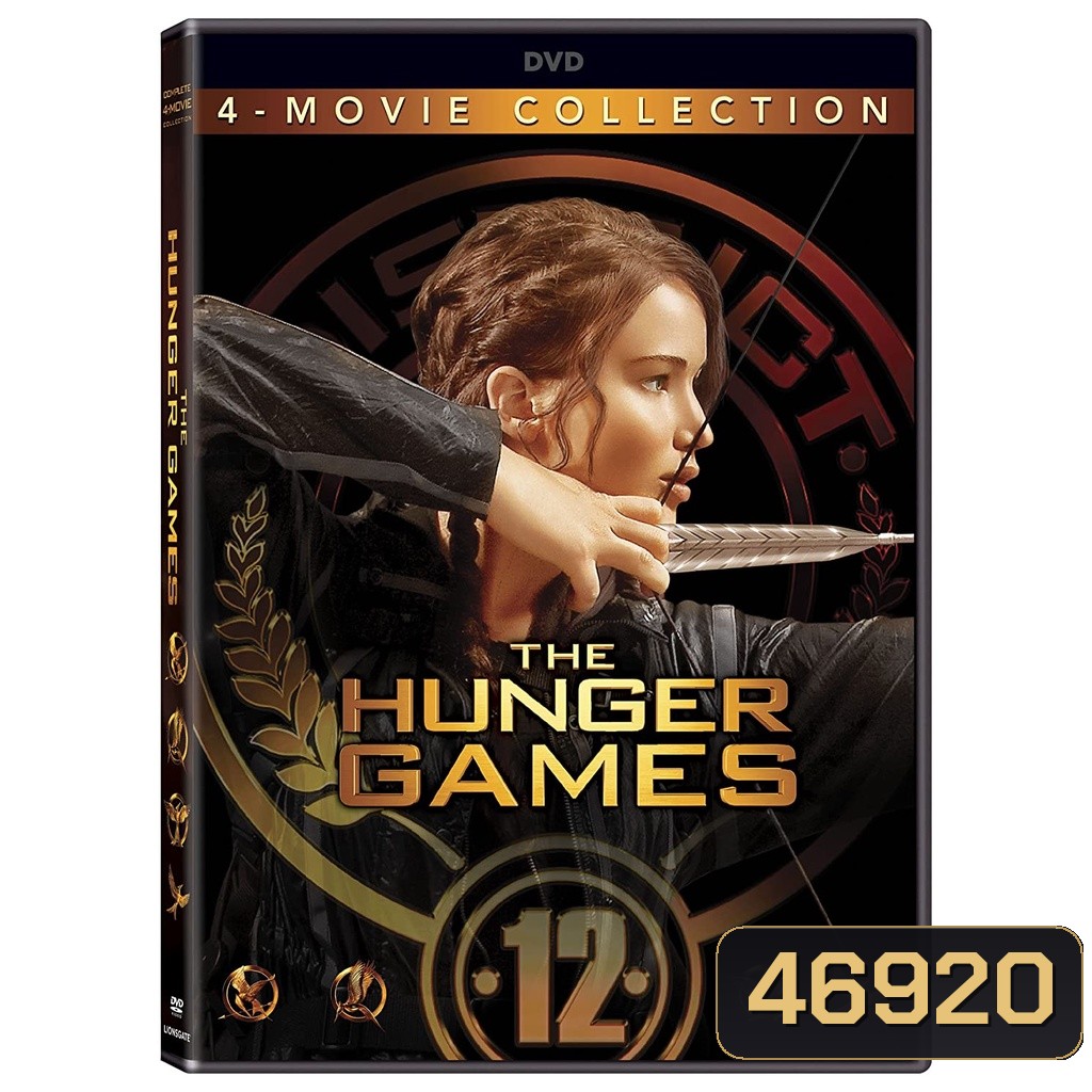 The Hunger Games เกมล่าเกม ภาค 1-4 DVD Master พากย์ไทย