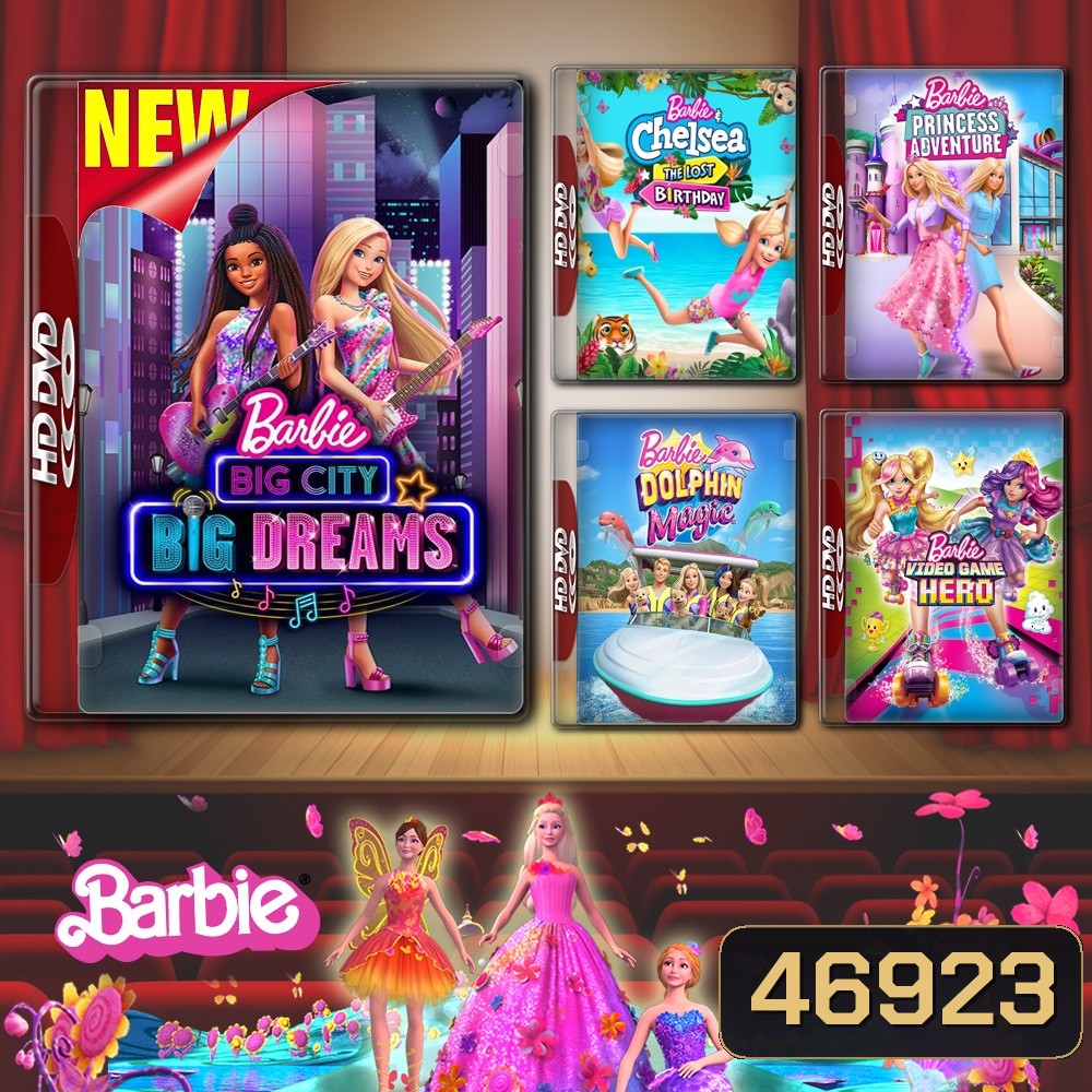 DVD Barbie 40 ภาค ถึงภาคใหม่ล่าสุด พากย์ไทย