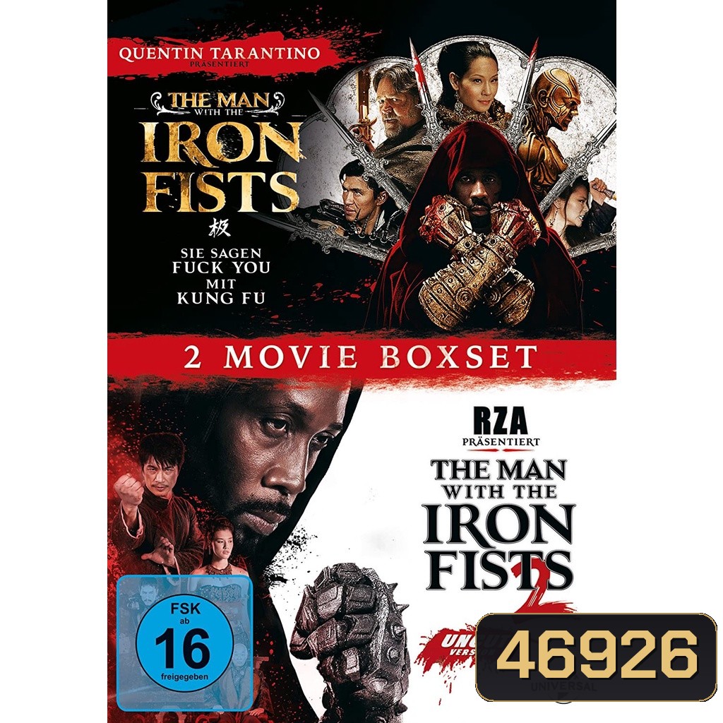 The Man With The Iron Fists วีรบุรุษหมัดเหล็ก ภาค 1-2 DVD Master พากย์ไทย