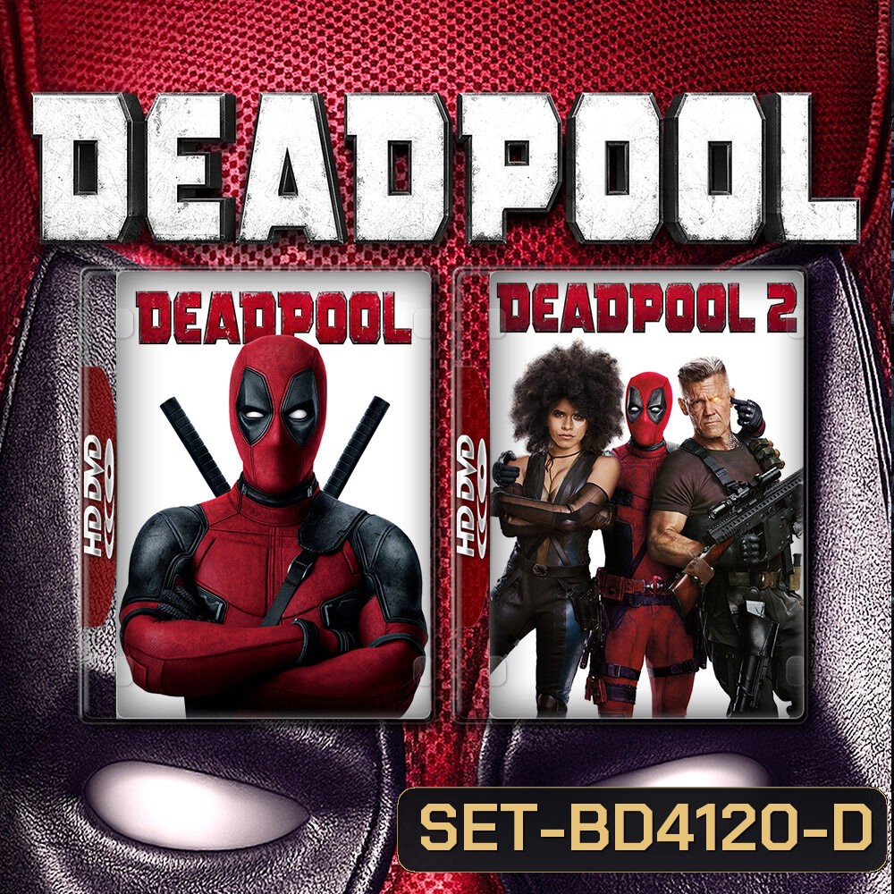 Deadpool เดดพูล ภาค 1-2 (2016/2018) Bluray หนัง มาสเตอร์ พากย์ไทย