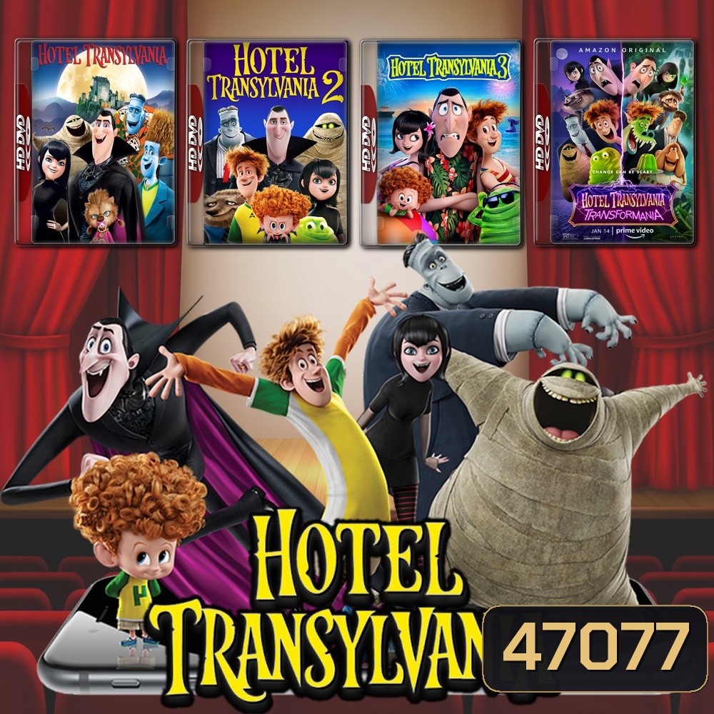 Hotel Transylvania โรงแรมผี หนีไปพักร้อน Bluray Master พากย์ไทย