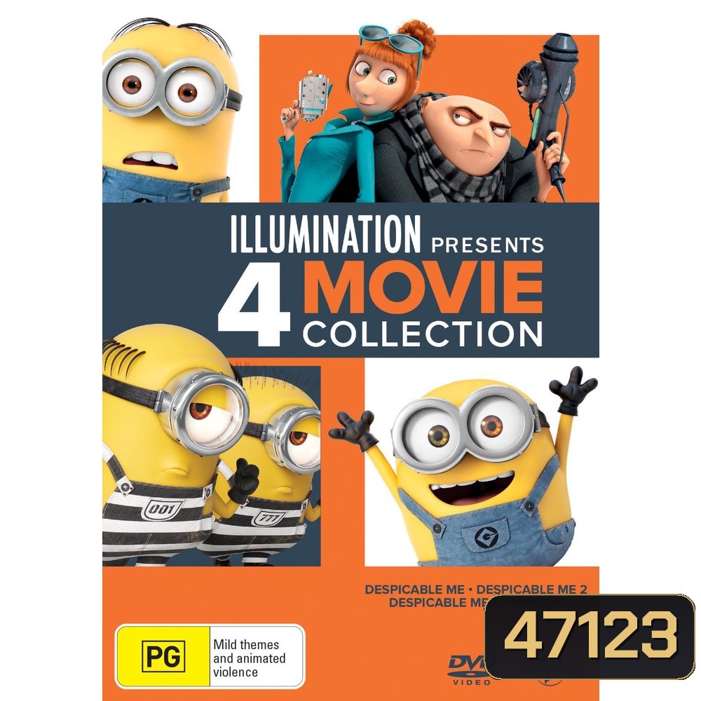 Despicable Me มิสเตอร์แสบ ร้ายเกินพิกัด ภาค 1-3 Bluray Master พากย์ไทย