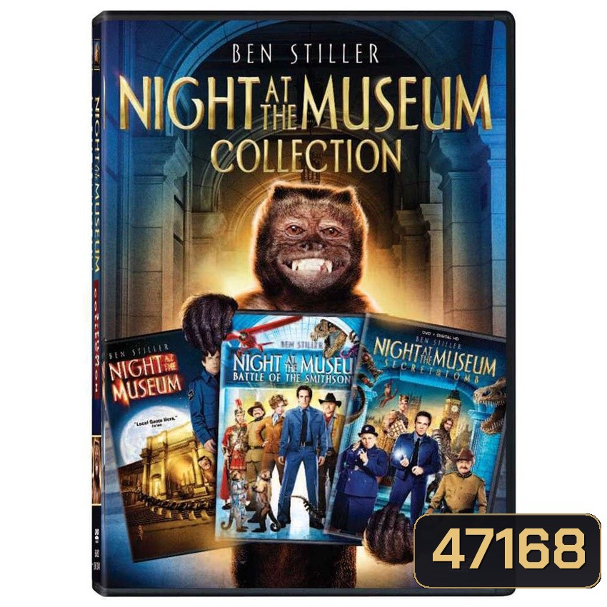 Night At The Museum ไนท์ แอท เดอะ มิวเซียม ภาค 1-3 Bluray Master พากย์ไทย