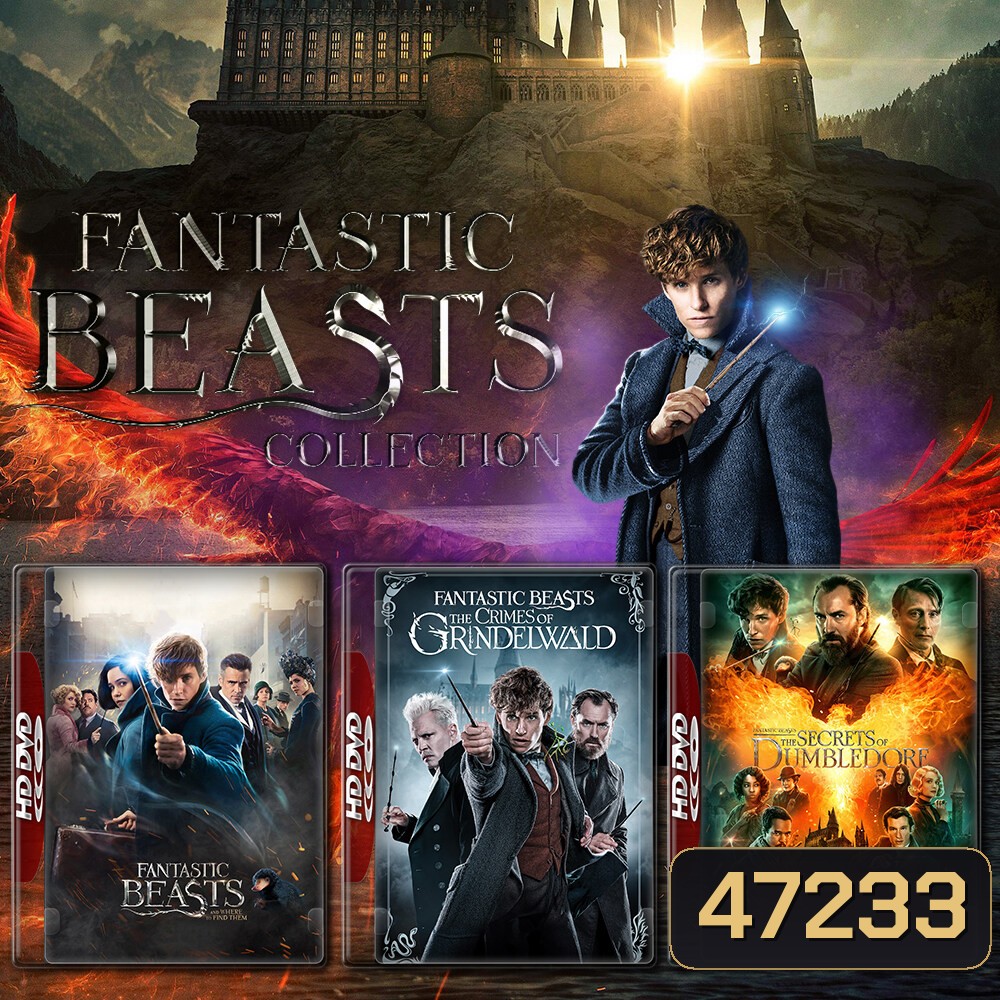 Fantastic Beasts สัตว์มหัศจรรย์ ภาค 1-3 4K หนัง มาสเตอร์ พากย์ไทย