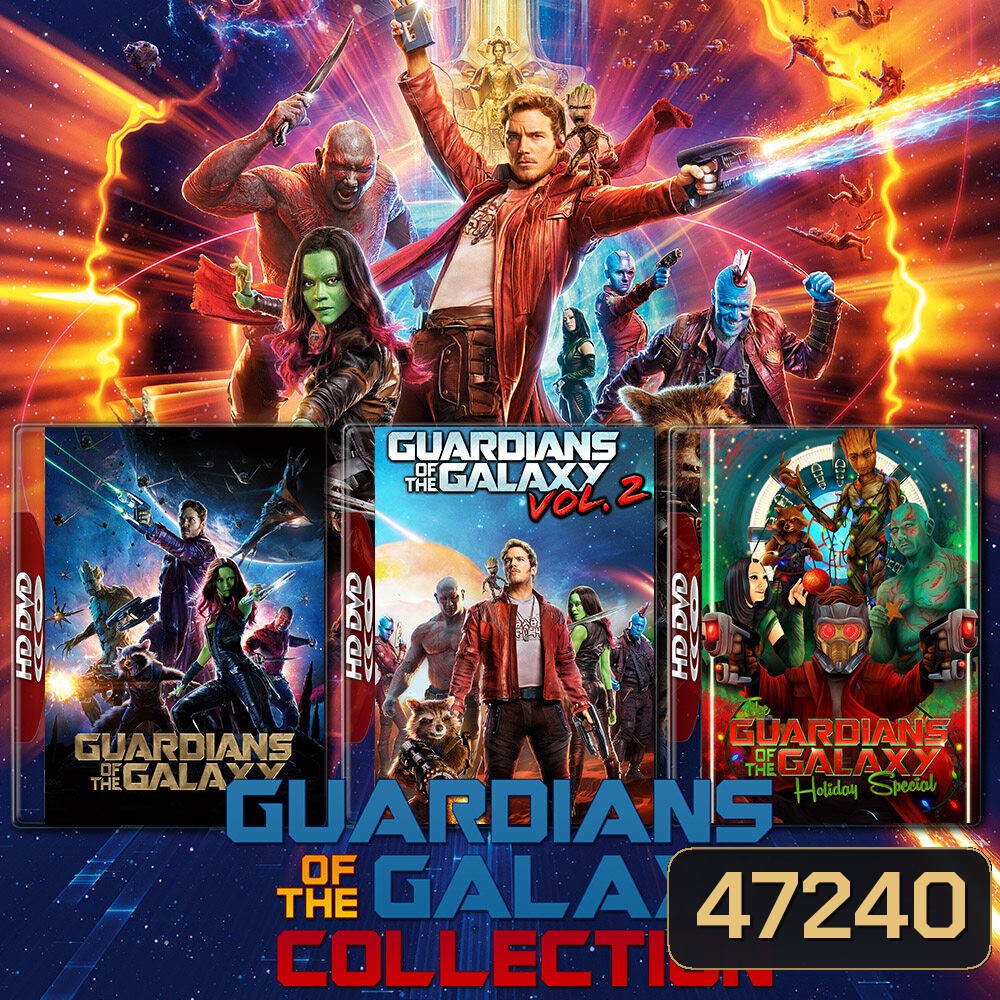 Guardians of the Galaxy รวมพันธุ์นักสู้พิทักษ์จักรวาล ภาค 1-3 4K หนัง มาสเตอร์ พากย์ไทย