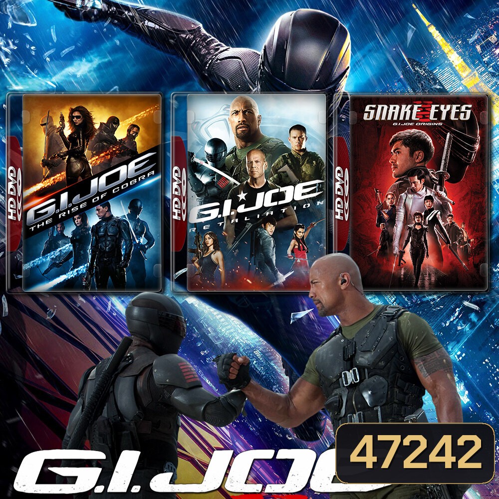 G.I. Joe จีไอโจ ภาค 1-3 4K หนัง มาสเตอร์ พากย์ไทย