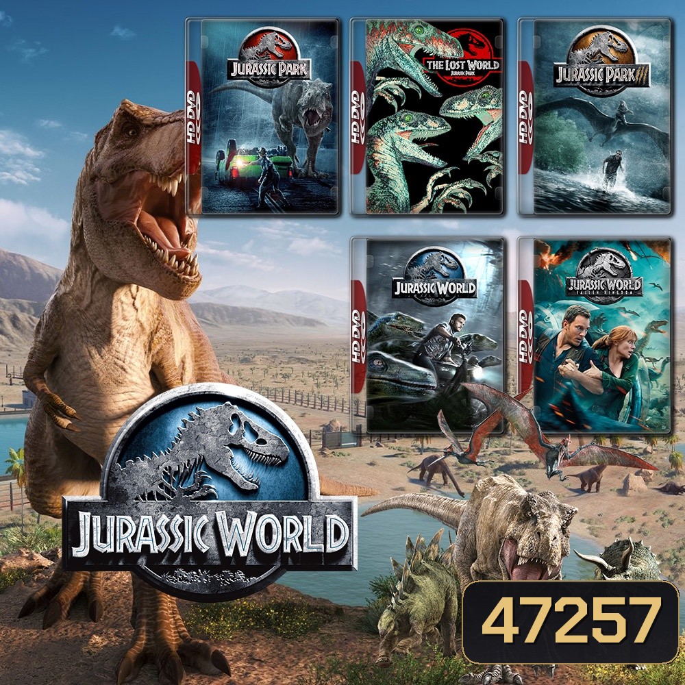 Jurassic Park 1-2-3 4K Master พากย์ไทย