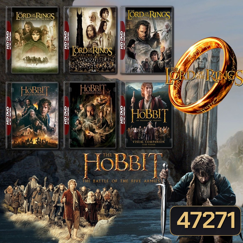Lord of The Rings ภาค 1-3 + The Hobbit ภาค 1-3 4K Master