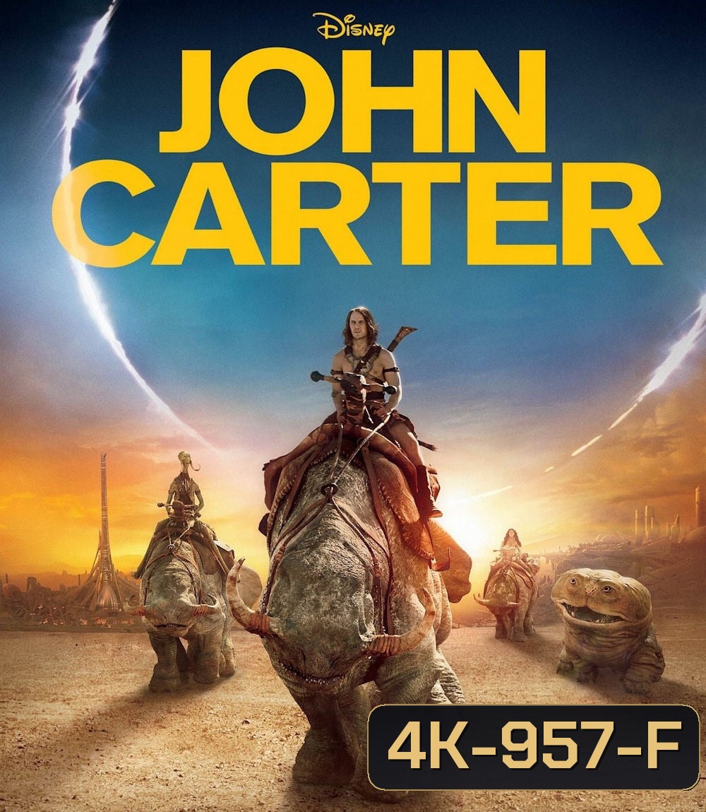 4K - John Carter (2012) นักรบสงครามข้ามจักรวาล - แผ่นหนัง 4K UHD