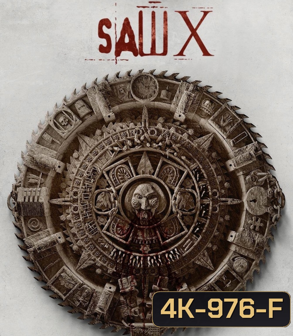 4K - SAW X (2023) ชำแหละแค้น...เกมตัดตาย - แผ่นหนัง 4K UHD