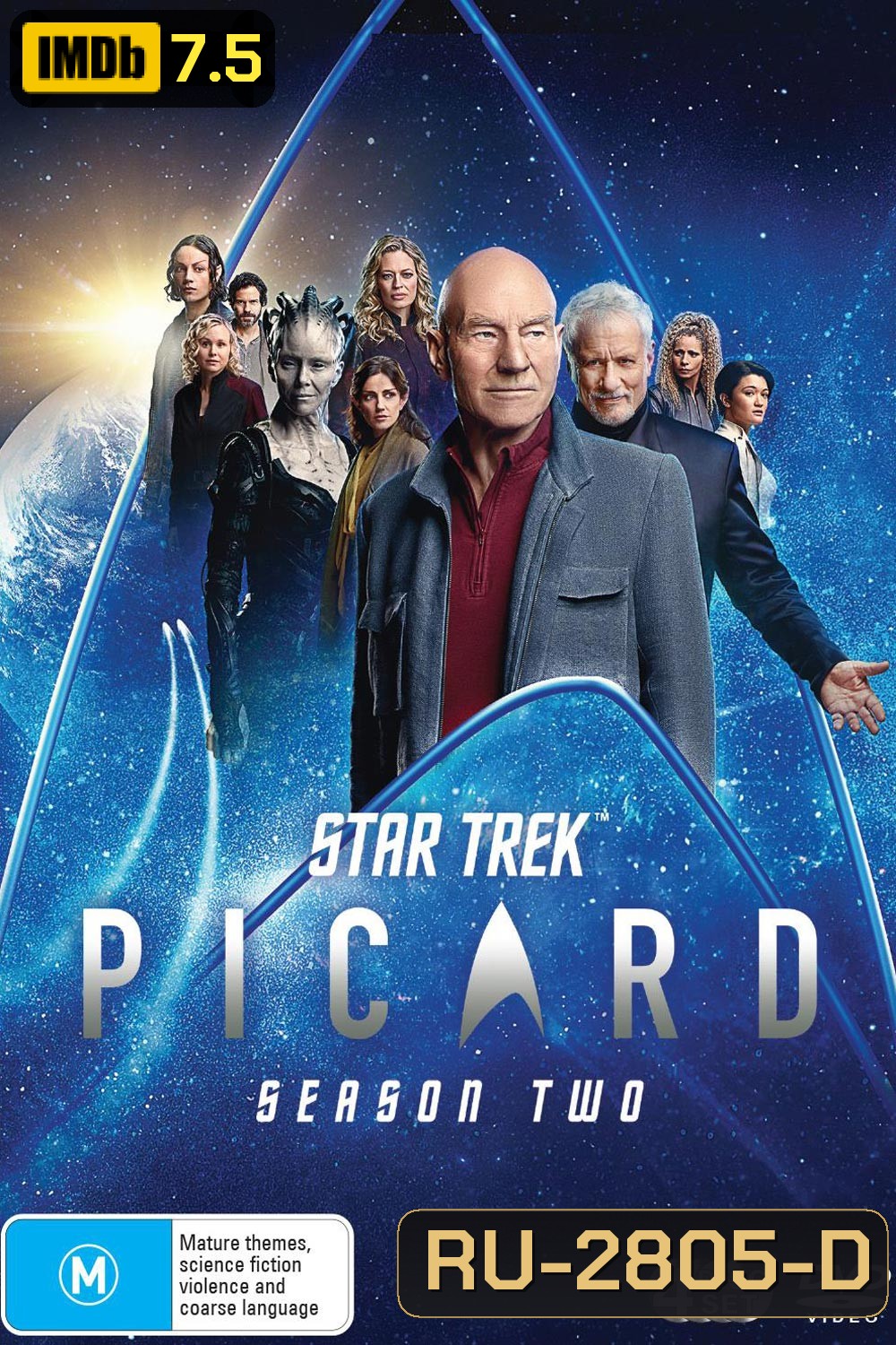 Star Trek Picard Season 2 (2022) สตาร์ เทรค พิคาร์ด ปี 2 (10 ตอน)