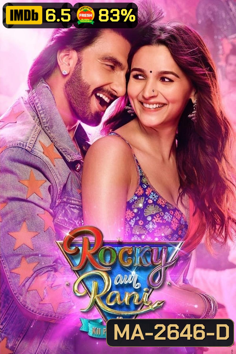 Rocky Aur Rani Kii Prem Kahaani เรื่องราวรักของรอคกี้กับรานี (2023)