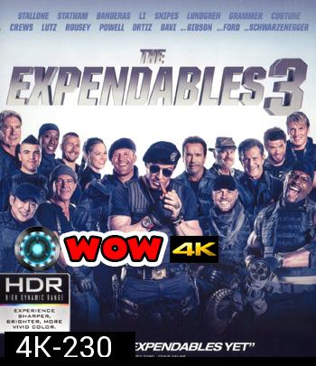 4K - The Expendables 3 (2014) โคตรคนทีมมหากาฬ 3 - แผ่นหนัง 4K UHD
