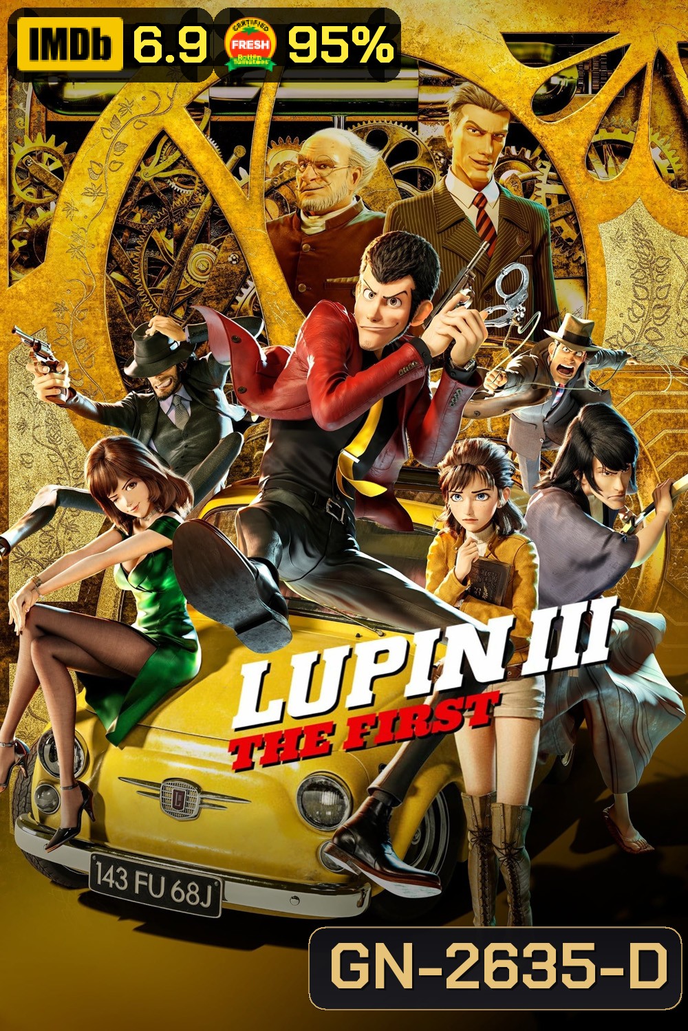 ลูแปงที่ 3 ฉกมหาสมบัติไดอารี่ Lupin III : The First (2019)