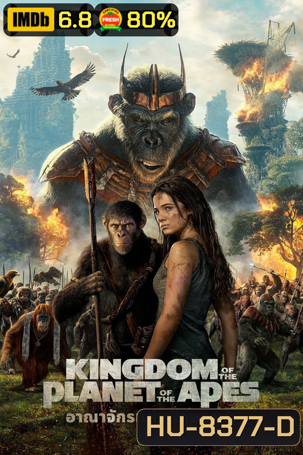 Kingdom of the Planet of the Apes อาณาจักรแห่งพิภพวานร (2024)