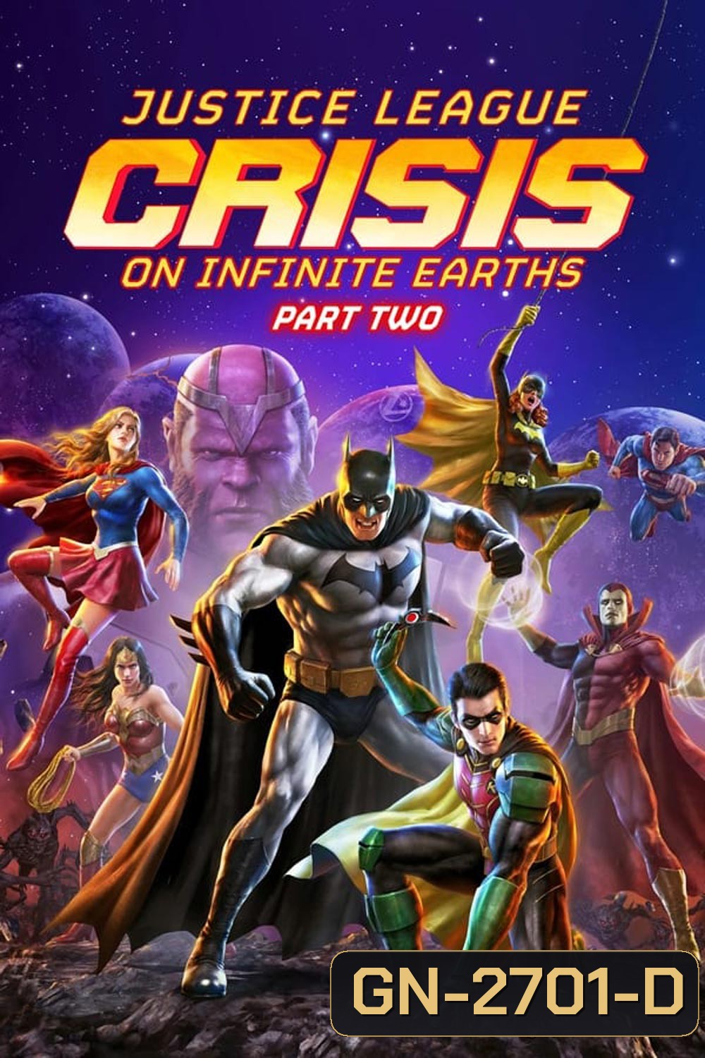 Justice League Crisis on Infinite Earths Part Two จัสติซ ลีก: วิกฤติบนโลกที่ไม่สิ้นสุด ตอนที่ 2 (2024)