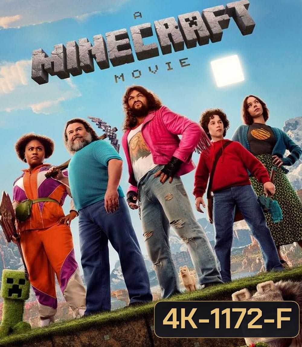 4K - A Minecraft Movie ไมน์คราฟต์ มูฟวี่ (2025) - แผ่นหนัง 4K UHD